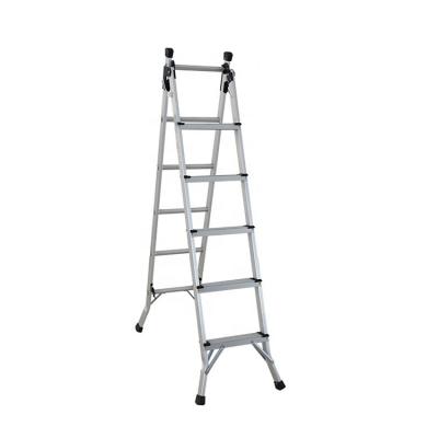 China Universal Folding Ladders Household Aluminum Alloy Folding Ladders Folding for sale