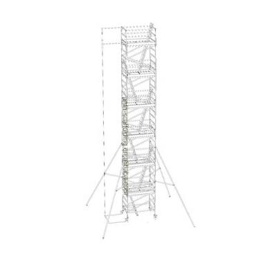 China Australian Standards/EN1004 Industrial Movable Outdoor Aluminum Scaffolding Tower 10M/11M/12M/13M/14M/15m/16m/17m/18m/19/20m/30m/40m for sale