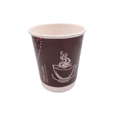 China Anqing laike double 8oz disposable wallpaper cup for sale