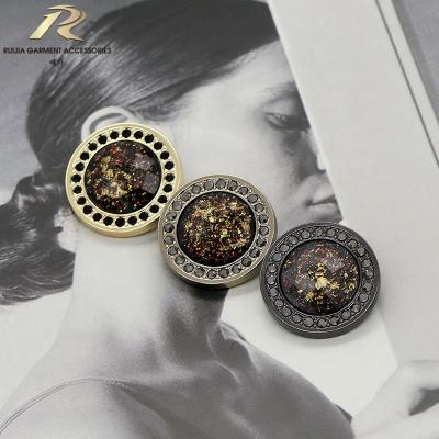 China Viable factory direct sale plating metal zinc alloy round leg sewing buttons for clothing for sale