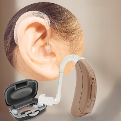 China Master V65 Fully Digital Hearing Aid Sound Amplifier Mic Cochlear Adaptive High Quality Programmable Cochlear Hearing Aid BTE Digital Directional Microphone Price Good for sale