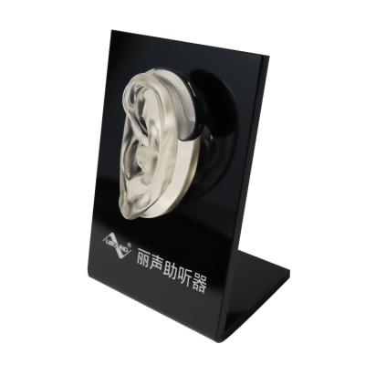 China For BTE Ear Display Black Bracket Display For BTE, RIC, ITE, ITC, CIC, IIC Audifono RIC Display for sale