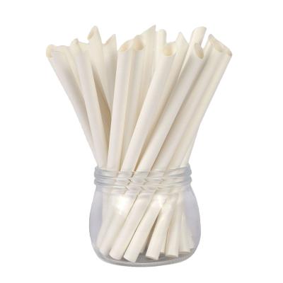 China Straw Biodegradable Eco-Friendly Disposable Wrapping Paper Biodegradable Milk Tea Paper Straw Independent Wrapping Paper Straw for sale