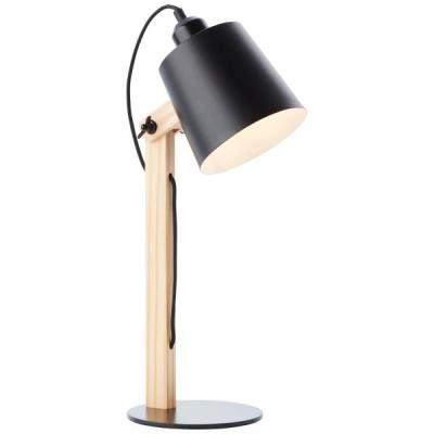 China LED desk lamp with clamp factory direct sales wooden adjustable modern style LED energy-saving table lamp for sale