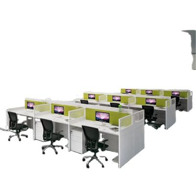 China Contemporary Wonderful Design Standard Height Desk Partition Types , The Modern Workstation for sale