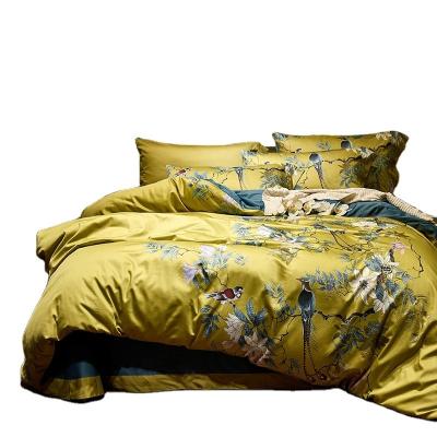 China Nondisposable Manufacturer Wholesale Luxury King Queen Size Comforter of Sheet Bedding Sets for sale