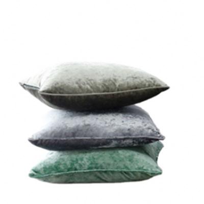 China Home Decor Crushed Velvet Pillow Cushion Covers Colorful Luxury Ready Made Durable High Quality Super Soft Special Durable for sale