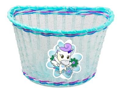 China PP Bike Basket With Ribbon Combination Sets Type PP Material Honey for sale