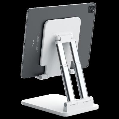 China High Quality Adjustable Desk Phone Holder Stand Metal Mobile Phone Tablet Stand Foldable Foldable Stand For Flat Computer for sale