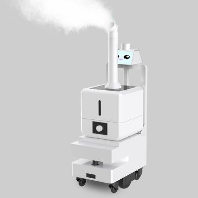 China New medical treatment smart Reeman spray disinfection robot easy to operate disinfection spray robot à venda