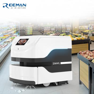 China Recruitment Floor Sweeper Outdoor Robot Agent Manufacturers Source Reeman Floor Washing Machine Automatic Clean Cleaning Robot for sale