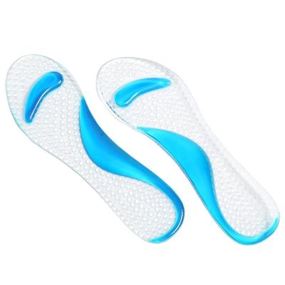 China Women Gel Insoles Women Gel Para mujer de gel de Plantillas de soporte de Arco de masaje massage arch support insoles for sale