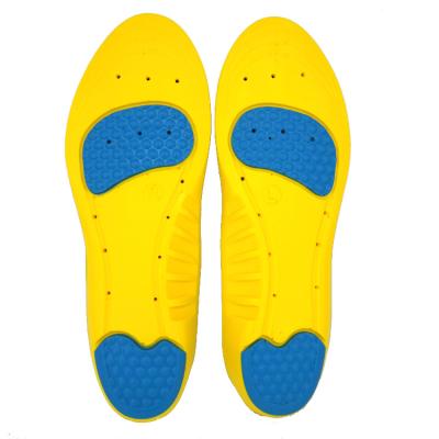 China Plastic La Tarte De del del de Las plantillas de la ayuda Insoles Customized Color Gel Sport Insoles Massage Dots Shock Absorption PU011 Foot Support Insoles for sale