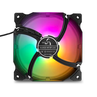 China Cooler Colorful Light Computer Case Multi-colors PC Computer Case Fan Computer CPU Fan LED 120mm RGB Cooler Water Cooling for sale