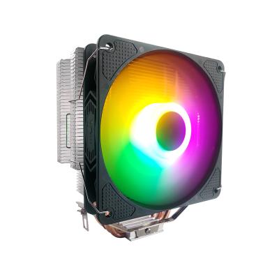 China Processor Be Quiet Desktop RGB Air-Cooled Fan AMD Computer Case 12cm Radiator Cooler Cpu Cooler Cpu Fan Coolercpu Cooler for sale