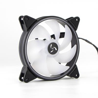 China Computer Case Water Cooler Power Supply Fans 140mm Led Colorful Light ARGB Fan PC Water Cooler Fan for sale