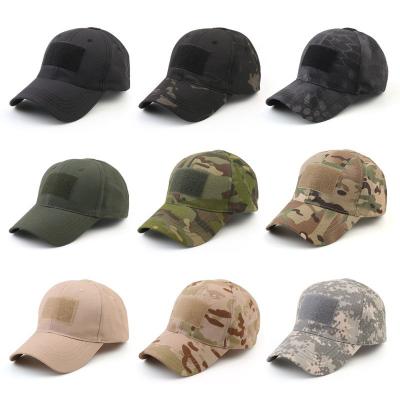 China breathable & Waterproof Sports Covers Adjustable Tactical Camouflage Hat Sunscreen Baseball Cap Camouflage Military Gun Camping Hunting Hat for sale