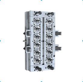 China 55-12-cavity-shut-off-nozzle-preform-mould for sale