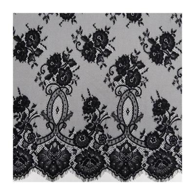 China High Quality Breathable French Mesh Embroidery Lace DIY Skirt Foot Flower Wedding Accessories Clothing Materials for sale