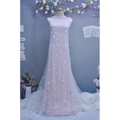 China Wholesale Anti-static Evening Dress New Style Fashion Factory Popular Embroidery Lace for sale