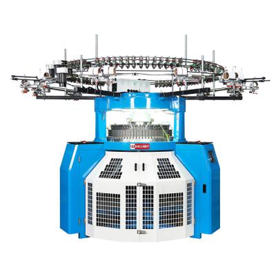 China Fabric Weft Industrial Double Height WELLKNIT Industrial Double T-shirt Interlocking Production Capacity A4R 2.8F/inch Circular Knitting Machine for sale