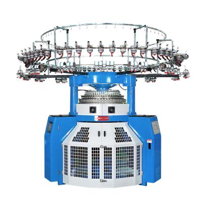 China SXWT2016 WELLKNIT 20 inch double weft automated circular transfer jacquard knitting machine for 3D fabric for sale