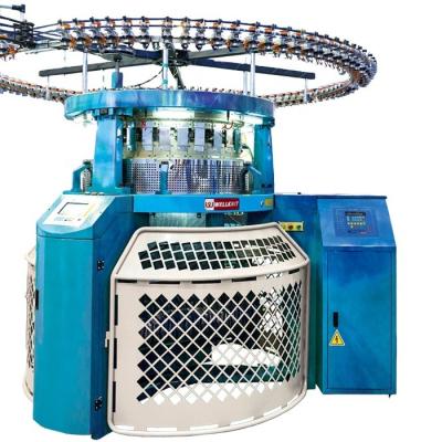 China Circular Weft Knitting Machine Binding Automated Circular Jacquard Knitting Machine for sale