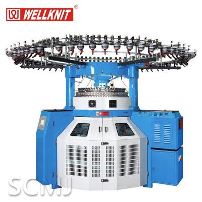 China Automated Double Weft Decor Mattress Home Textile Jacquard Circular Knitting Machine for sale