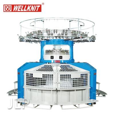 China Sherpa Home Decor Textile 35mm JLP Position Pile Machine Weft Circular Knitting Machine WELLKNIT (Cutting Pile Machine) Double for sale