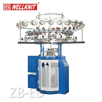 China Fabric Weft WELLKNIT High Speed ​​Wireless Single Tank Top Small Diameter Body Size ZB-ED Circular Knitting Machine for sale