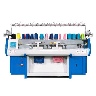 China Weft in stock knit uppers flat knitting machine for sale