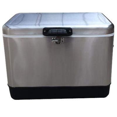 China 10JHC007 Sustainable High Quality Hot Sale Metal Ice Cooler customized logo for sale