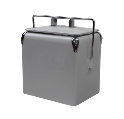 China aluminum and rolling steel Sustainable 13L CPU Insulated Metal Crown Cooler for sale