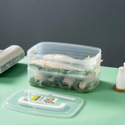 China Multi Specification Freshness Preservation Food Fresh-keeping Thickening Plastic Storage Box for sale