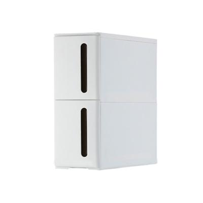 China Viable Manufacturers Wholesale Nordic Multi Layer Plastic Storage Drawer Gap Storage Cabinets for sale