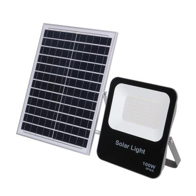 China warehouse new product good price ip65 led solar flood light 30w 60w 100w outdoor for sale