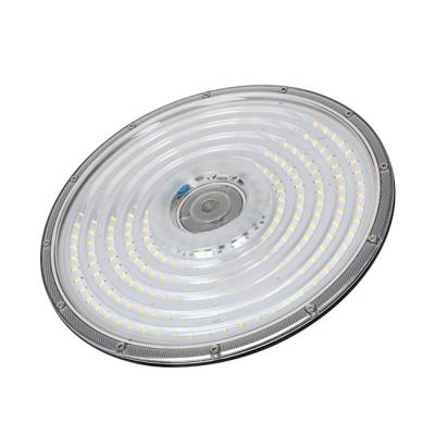 China New Design High Quality UFO Round Warehouse Slim Led High Bay Light Fixture 50w 100w 150w 200w 250w For Workshop Warehouse IP65 IK08 for sale