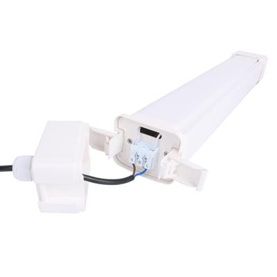 China Warehouse 1500mm tube ip65 4ft led tri-proof led linear tube fixture light for sale