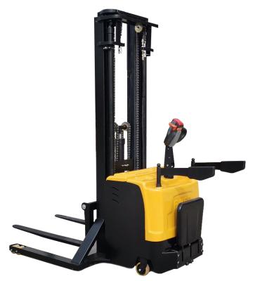 China Hotels Standby Electric Forklift Strong Capacity 1t 1.5t 2t Stacker Lifter for sale