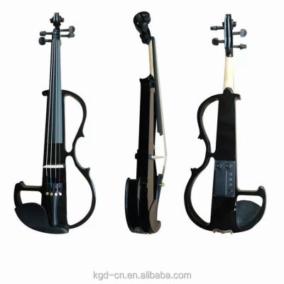 China Electric Violin BLACK Electronic Violin for sale