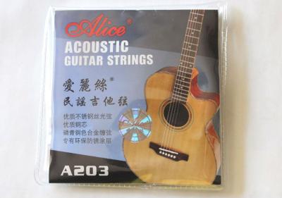 China GUITAR ALICE Acoustic Guitar String A203 Guitar String Set for sale