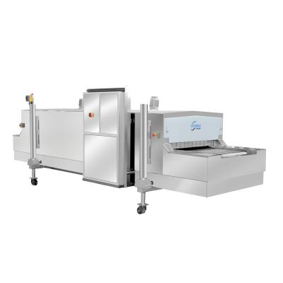 China Easy Operating High-Quaity Omminium 3500Kg/H Freezing Tunnel Iqf Conveyor Freezer Machine Tunnel Quick Freezer for sale