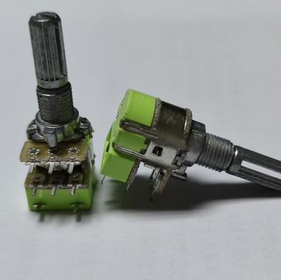 China Small Power Motorized Iron Contact B503 B10K Slide Potentiometer for sale