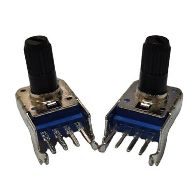 China 11Mm 15K Digital Flat Potentiometer 11mm Potentiometer B5KB10K B20K B50K B100K for sale