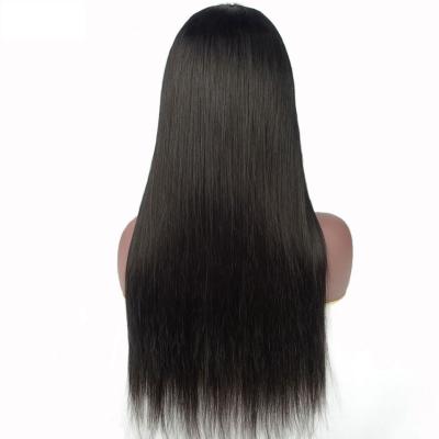 China Custom Cheap Xuchang Ladies Body Wave Cuticle Aligned Pre Plucked Brown 20 Inch 4X4 Sheer Lace Front Wig Blonde Human Hair for sale