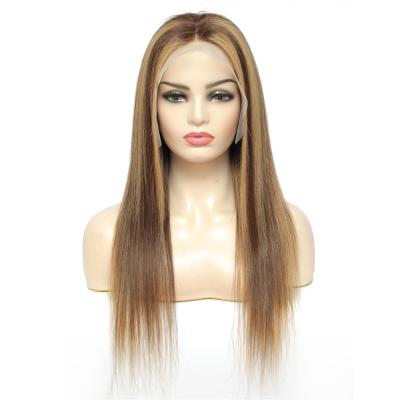 China Unprocessed Virgin Body Wave Honey Colorful Piano 2tone Jamaican HD Lace Front Headband Full Lace Wig for sale