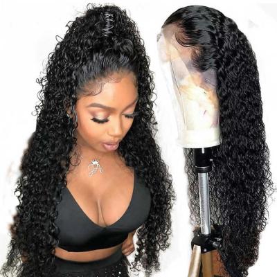 China Wholesale 30Inch Straight Closure Virgin Water Wave Wig Full Lace Front Human Hair Wigs For Black Women for sale