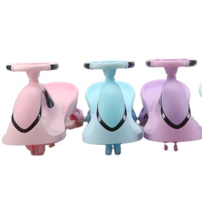 China Ride On Toy New Model China Kids Baby Slide Car Colorful Cheap Swing Car Toy Children Swing Car With Music And Light for sale