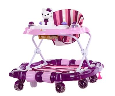 China Plastic Baby Walker Simple Baby Rotating Walker Multifunction Plastic Music Cartoon Baby Walker for sale