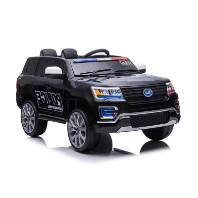 China Ride On Black 12v Model Toy New Big White Battery Rechargeable With Motor Remote Control Four Wheel Ride On Car Children Car for sale